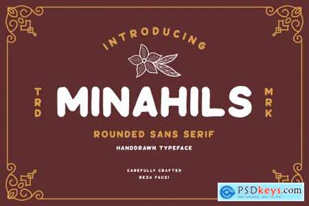 Minahils - Vintage Sans Font