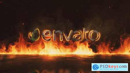 Videohive Fire Logo 22839184