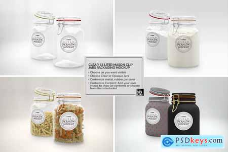 10 Clear Container Packaging Mockups 3991572