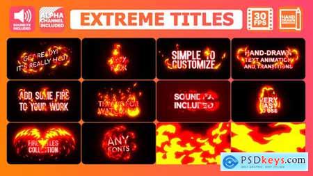 Videohive Extreme Titles After Effects 24329148