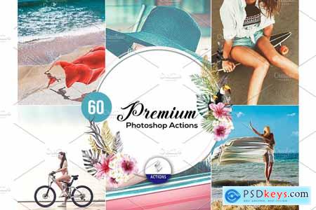 60 Premium Photoshop Actions 3937945