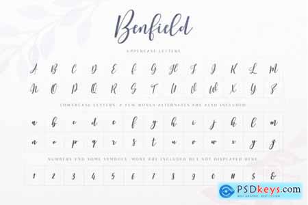 Benfield - Script Font
