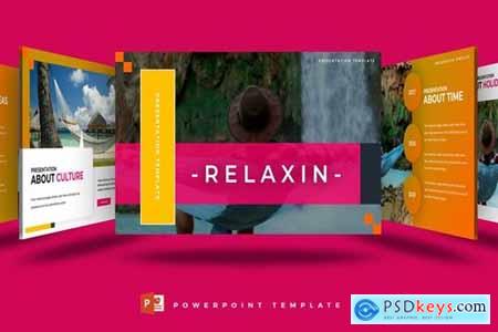 Relaxin Powerpoint, Keynote and Google Slides Templates