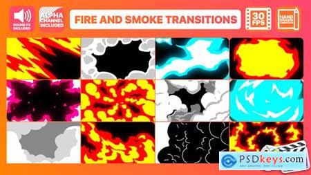 Videohive Fire And Smoke Transitions Final Cut Pro