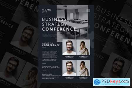 Business Strategy Conference Flyer