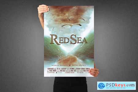 Red Sea Movie Poster Template 3990130
