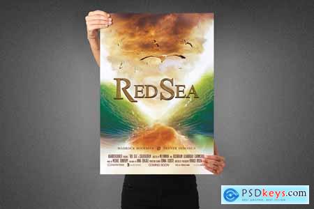 Red Sea Movie Poster Template 3990130