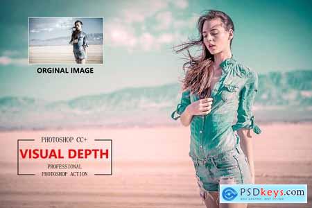 Visual Depth Photoshop Action 3947605