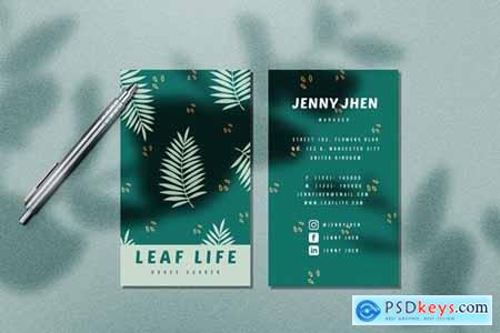 Leaf Life Business Card