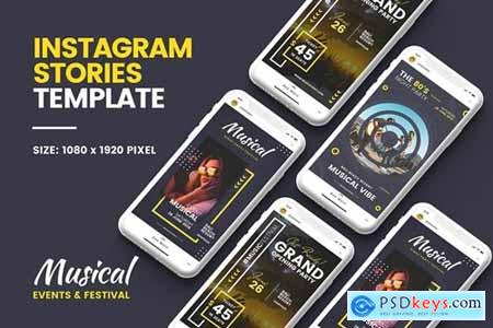 Music Instagram Story Template