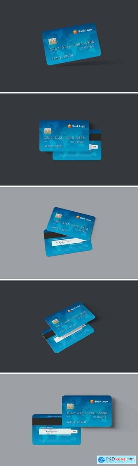 9 Credit Card Mockup Template Free - Yellowimages