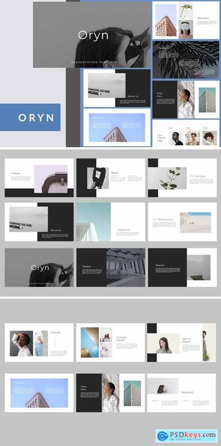Oryn Powerpoint, Keynote and Google Slides Templates
