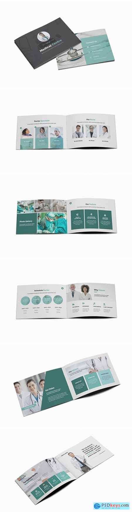 Medical Center A5 Brochure Template