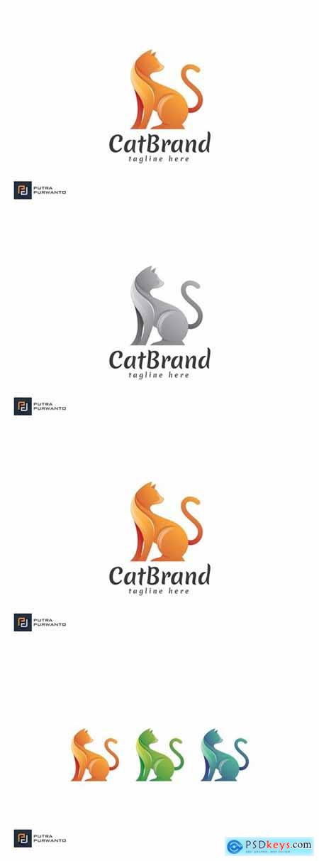 Cat Brand - Logo Template