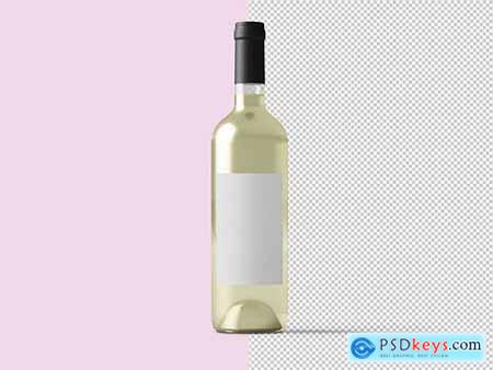 White Wine Bottle Mockup 236521057