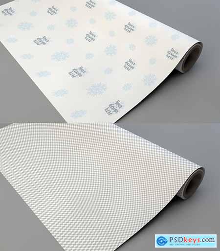 Wrapping Paper Mockup 236516899
