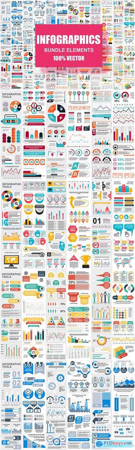Infographic Elements Template Info Graphics 5G8QXTY