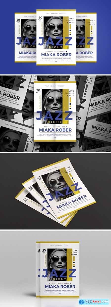 Jazz Music Flyer ZMFJ9EV