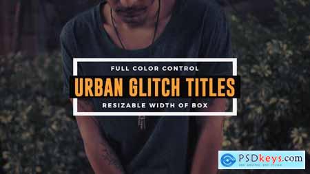 VideoHive Urban Glitch Titles 21608085