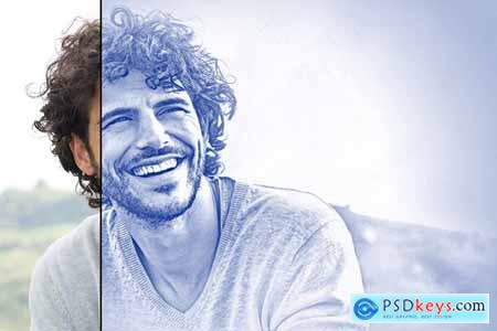 Pencil Sketch Photoshop Actions 3948303