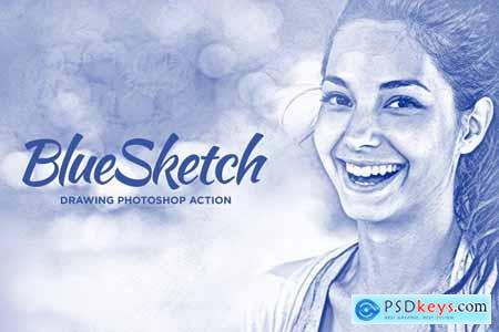 Pencil Sketch Photoshop Actions 3948303