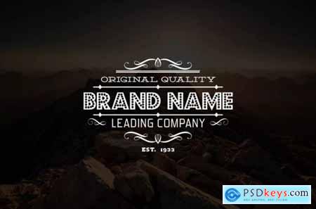 Vintage Logos and Badges Template - Vol.4