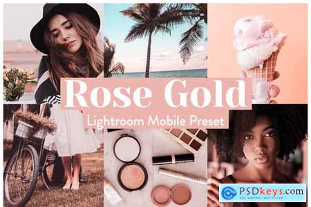 Rose Gold Lightroom Presets Mobile 3972243