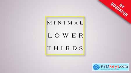 VideoHive Clean Minimal Lower Thirds 15951762