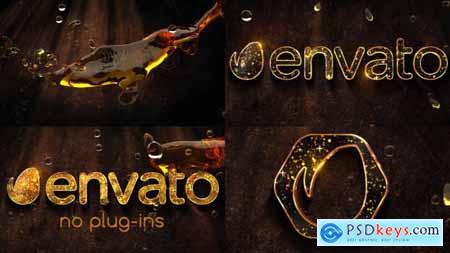 Videohive Liquid Gold Logo 10914676