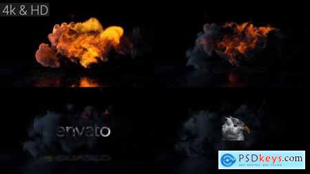 Videohive Fire Action Logo 20652787