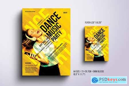Dance Music Poster & Flyer Design