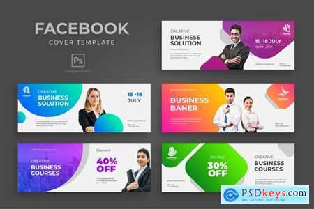 Business Facebook Cover Template