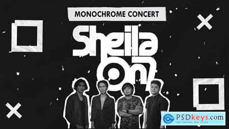 Videohive Monochrome Concert Promo 23808265