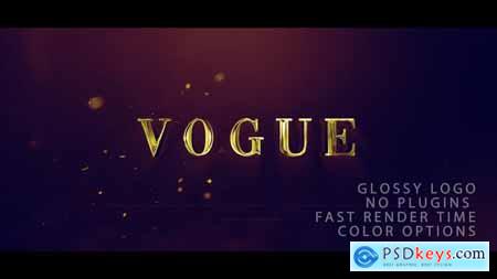 Videohive Vogue Logo Reveal 24494586