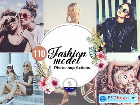 100 Fashion Model Photoshop Actions 3934742
