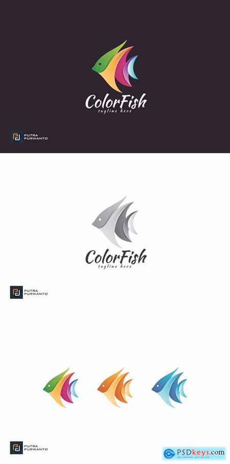 Color Fish - Logo Template