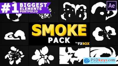 Videohive Hand-Drawn Cartoon Smoke After Effects 24506744