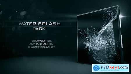 Videohive Water Splash Pack 02 9809537