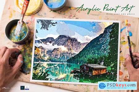 Acrylic Paint Art - PS Action 4027015