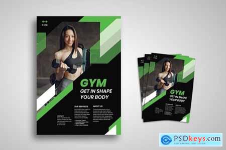 Gym Flyer Promo Template