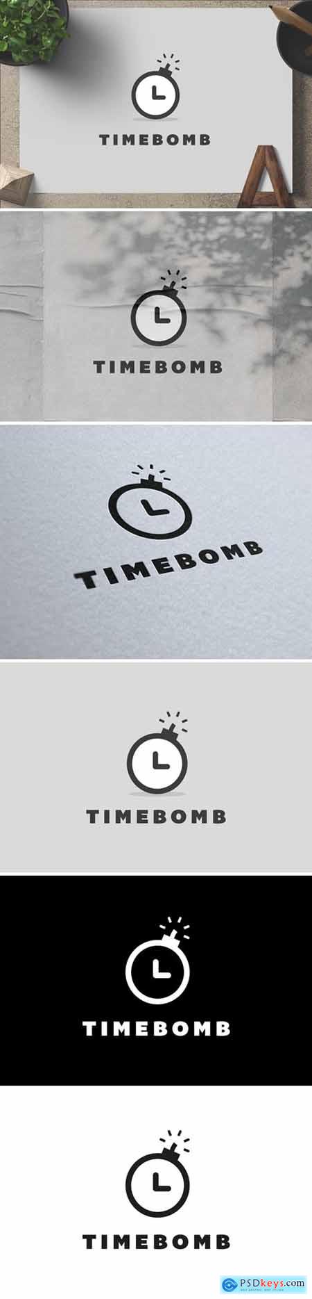 Timebomb  Logo Template