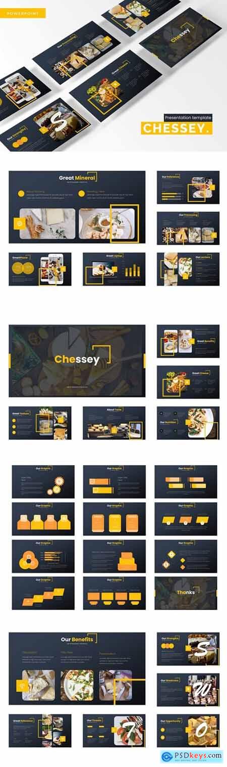 Chessey Powerpoint, Keynote and Google Slides Templates