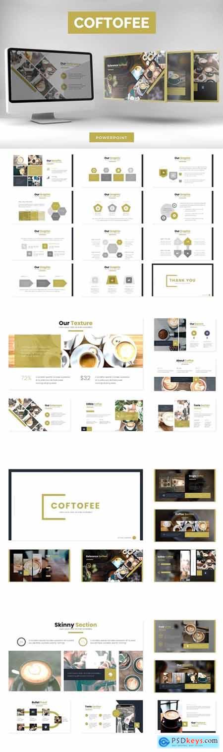 Coftofee Powerpoint, Keynote and Google Slides Templates