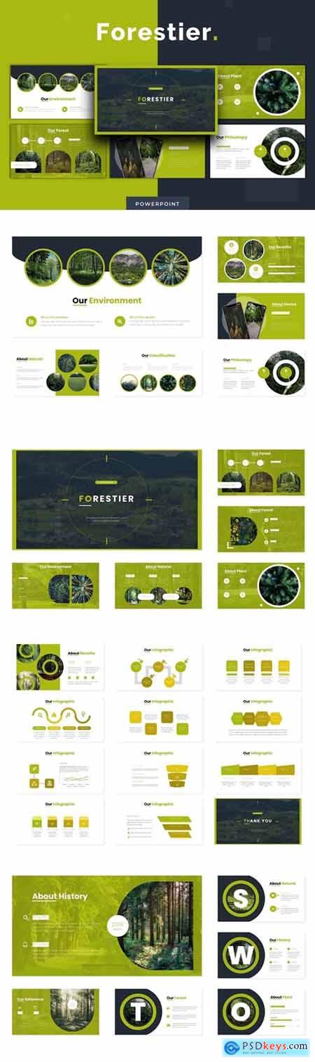 Forestier Powerpoint, Keynote and Google Slides Templates