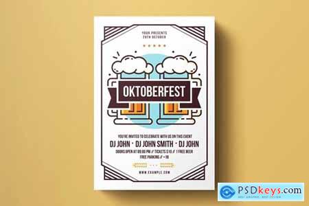 Oktoberfest Flyer Template