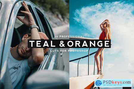 20 Professional Teal & Orange LUTS 4061026