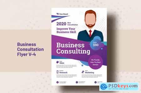 Business Consultation Flyer Template V-4
