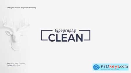 Videohive Clean Typography Premiere Pro 24557218