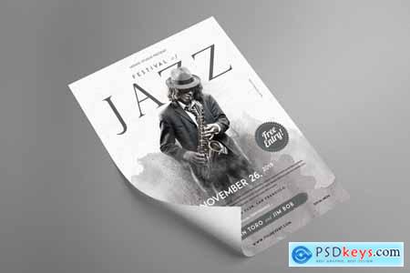 Jazz Festival Flyer 4090535