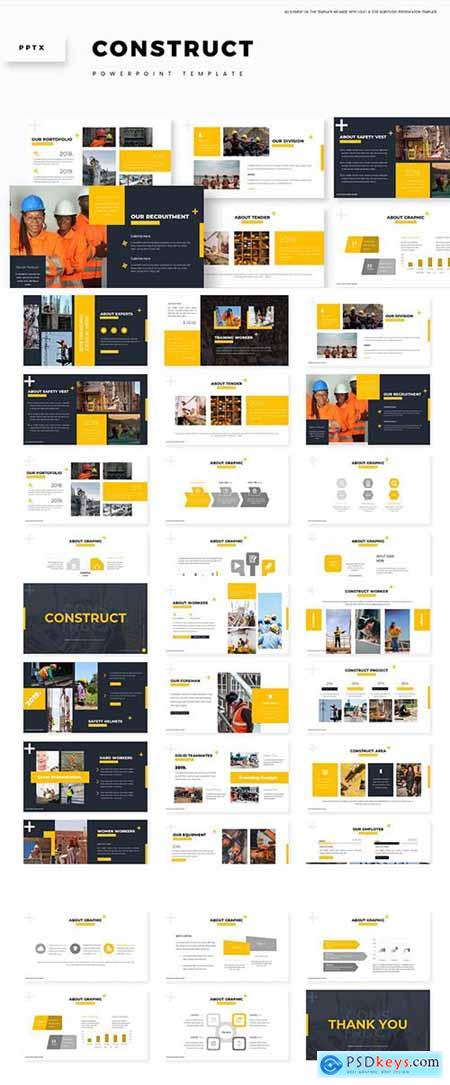 Construct - Powerpoint, Keynote and Google Slides Templates